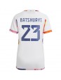 Belgia Michy Batshuayi #23 Vieraspaita Naisten MM-kisat 2022 Lyhythihainen